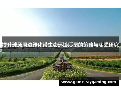 提升球场周边绿化带生态环境质量的策略与实践研究